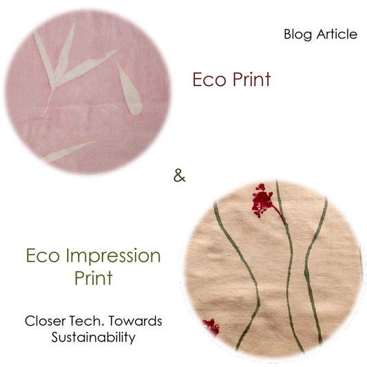 Eco Print and eco impression print