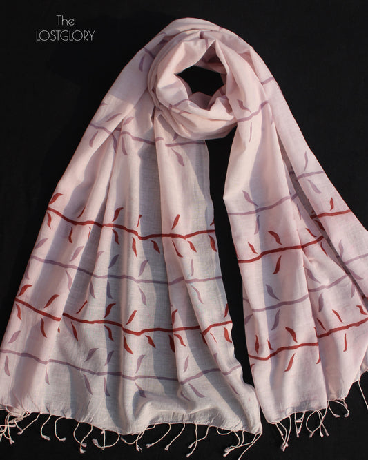 LOSTGLORY - Hand Printed Cotton Stole